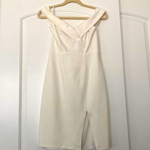 White lulus mini dress